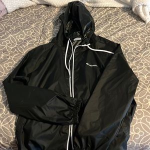 Columbia zip up wind/light jacket
